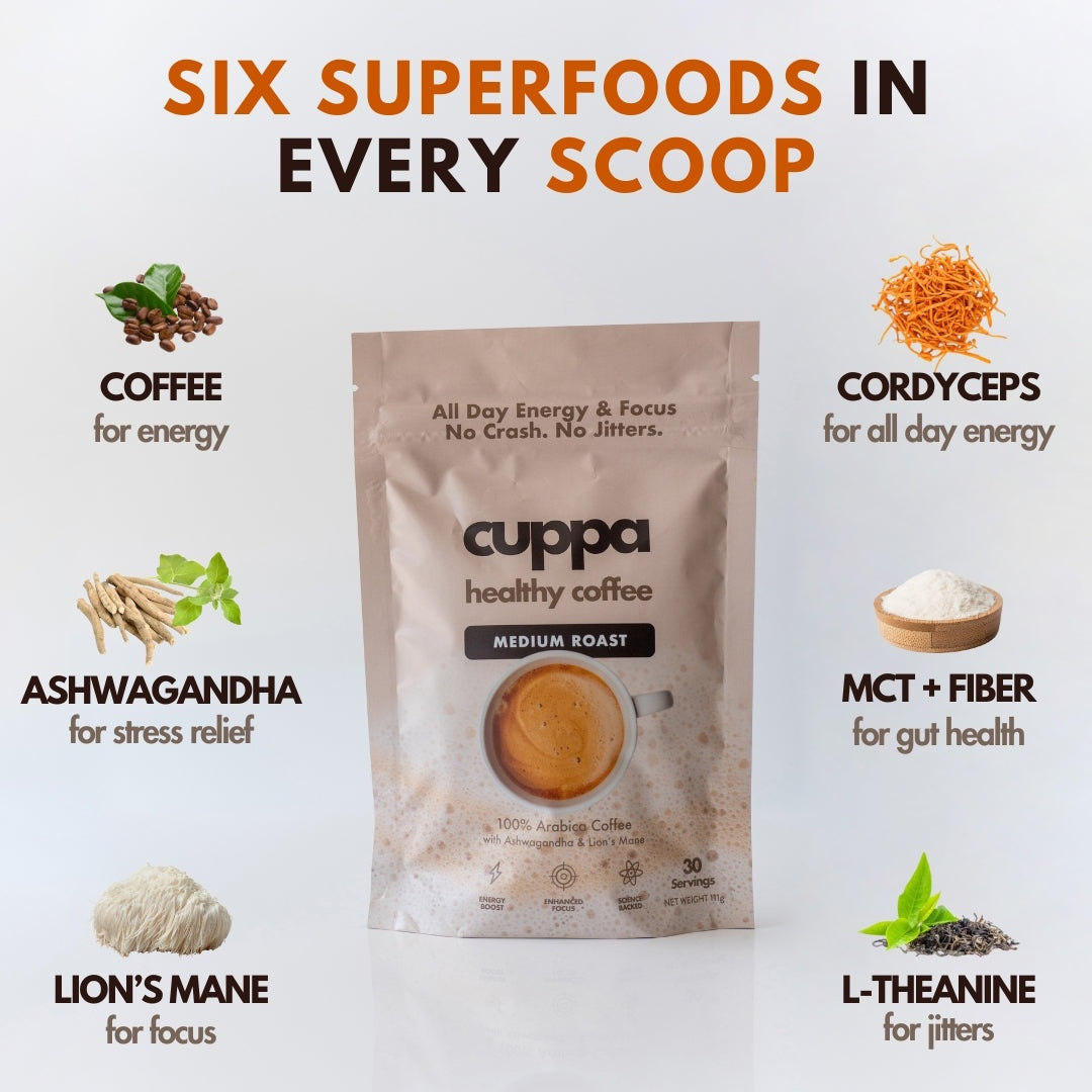 Cuppa Healthy Coffe - 60 Servings